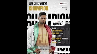 👑 AND STILL  🥊 Gilberto ‘Zurdo Ramirez 🇲🇽 4610  🏆 WBA Super World Cruiserweight [upl. by Lay]