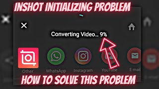 Inshot video Save problem  How to solve saving problem in inshot  inshot on computer [upl. by Melanie732]