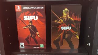 Sifu Steelbook Edition Nintendo Switch Unboxing Video [upl. by Nellaf355]