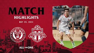 MATCH HIGHLIGHTS Philadelphia Union vs Toronto FC  May 29 2024 [upl. by Ellinnet]