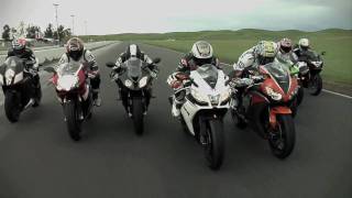 2010 Superbike Smackdown Literbike Comparison Test Teaser [upl. by Jacquette]