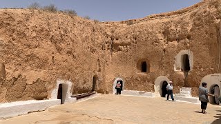 🌸 How a Berber village look like🌸MatmataTunisia [upl. by Iralam350]