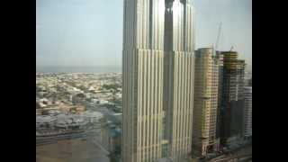 View from Dusit Thani Dubai hotel [upl. by Gaulin137]