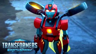 Training with Twitch  Transformers EarthSpark  Animation  Transformers Official [upl. by Orofselet]