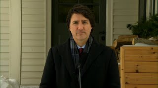 PM Justin Trudeau responds to ongoing protest in Ottawa against vaccine mandates – January 31 2022 [upl. by Kitchen]