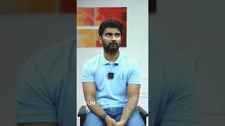 Naan Single illa Aana  Atharva s Complicated reply  suntv shorts [upl. by Edylc]