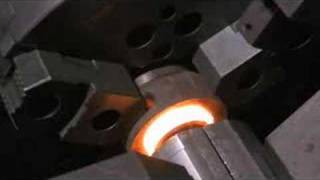 wwwNCTfrictionweldingcom Friction Welding of Solid part to tube [upl. by Steere]