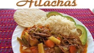 Receta de Hilachas Guatemala [upl. by Ynaitirb872]