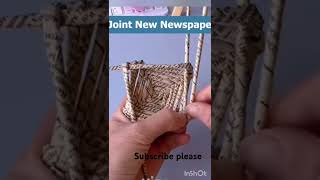 DIY Newspaper Crafts  14 Creative Paper Craft Ideas Using Old Newspapers [upl. by Einatirb207]