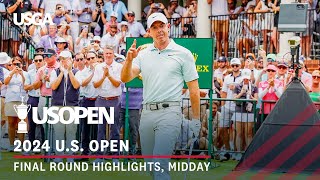 2024 US Open Highlights Final Round Midday [upl. by Marquardt]