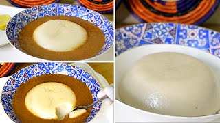 المطبخ السودانيالعصيدة السودانية عصيدة الذرة الحامضة Sour sorghum porridge [upl. by Mara]