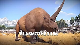 prehistoric kingdom update 10 trailer elasmotherium [upl. by Anirehtak]