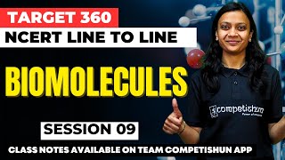 Biomolecules  Session9  NEET 2024  NEET 2025  Poonam maam neet ncert biology [upl. by Curr]