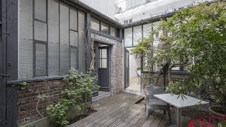 Maison avec jardin dans le 20ème à Paris  Espaces Atypiques [upl. by Percival]