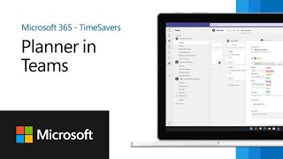 How to use Planner in Microsoft Teams to organize team tasks  Microsoft 365 TimeSavers [upl. by Orfield]