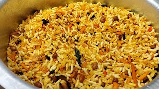 Diwali chivda  poha aur murmure ka chivda mahinon Tak Rahane wala  how to make chivda [upl. by Bryana]