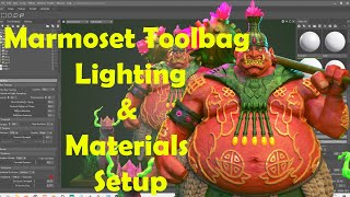 Marmoset Toolbag Lighting and Material SetUp [upl. by Ariahaj]