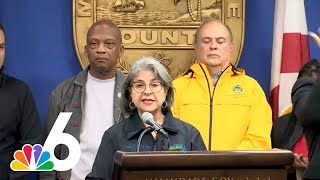 MiamiDade Mayor Daniella Levine Cava shares updates on Hurricane Milton preparations [upl. by Htebazle]