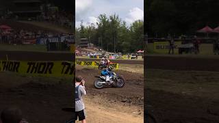 Dylan Ferrandis Crash  Ironman Nationals 2023 [upl. by Kirstin]