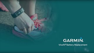 Garmin vívofit Replacing Your Battery [upl. by Godric]