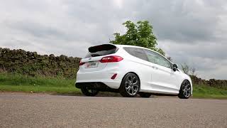 Ford Fiesta STLine CatBack Exhaust By Scorpion Exhausts [upl. by Glarum407]