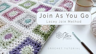 Seamless Crochet A Guide to JoinAsYouGo Crochet for Granny Squares [upl. by Aehsa]