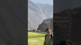 As incríveis ruínas de Ollantaytambo peru incas civilização [upl. by Ennasirk]