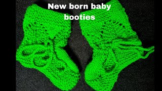 New born baby booties design crochet ladiessocks knitting socks [upl. by Icats]