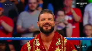 Bobby Roodes Smackdown Debut With TNAs Off The Chain Instrumental Theme [upl. by Nyrehtak]