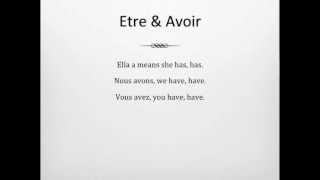 Etre amp Avoir song [upl. by Scholz]