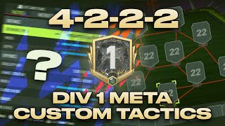 FIFA 22 MOST META 4222 CUSTOM TACTICS AND INSTRUCTIONS BEST PRO CUSTOM TACTICS AND INSTRUCTIONS [upl. by Deutsch90]