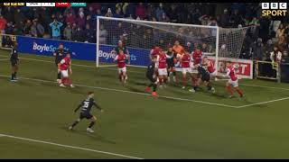 DRAMATIC FINISH  LARNE V GLENTORAN HIGHLIGHTS  2024 COUNTY ANTRIM SHIELD FINAL [upl. by Dirgis15]