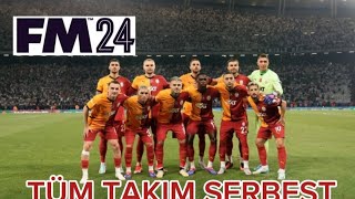 TÜM GALATASARAY OYUNCULARI SERBEST [upl. by Solnit71]