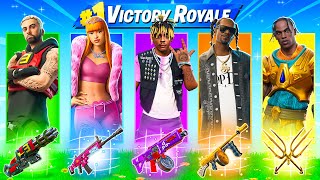 The RANDOM MUSIC ICON Challenge in Fortnite [upl. by Eeliab]