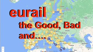 Eurail Pass  Good Bad and  after 7 weeks train europe random [upl. by Kcirdor667]