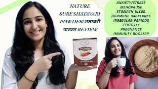 Nature Sure Shatavari Powder Review  शतावरी क्या है❓क्यों और कैसे Use करें  Healthy Tips For Women [upl. by Teahan]