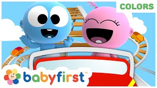 Learn Colors with Funny GooGoo GaaGaa amp Color Crew  Educational Videos for kids  BabyFirst TV [upl. by Amadus374]