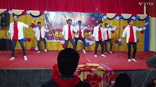 🎄New Latest Christmas Song Dance☃️  Christmas kreesthu Janmadinam Song Dance❄️ [upl. by Ahtera]