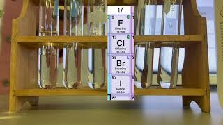 Mixing Water and Hexane and Iodine and Potassium Permanganate [upl. by Enelegna]