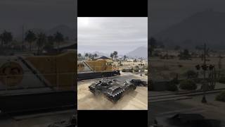 GTA V Train Vs Most Powerful Tank🔥 gta5 gta5pc gta5gameplay viralshorts [upl. by Glennie371]