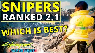 All Snipers Ranked Worst to Best in Cyberpunk 2077 21 [upl. by Naejarual]