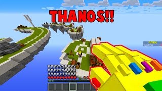 👉 ÚLTIMO DÍA CON THANOS SOY THANOS EN SKYWARS Minecraft [upl. by Eenor189]