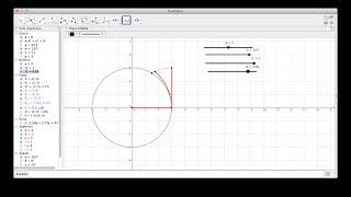 ¿Qué es un radián Actividades con GeoGebra [upl. by Newob73]