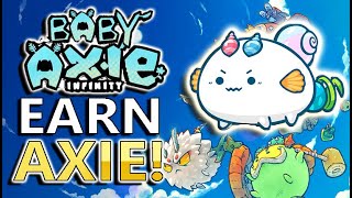 BabyAxie Earn Axie Infinity By Holding Baby Axie  How To Buy BabyAxie  Can This 100X Your MONEY [upl. by Forsyth]