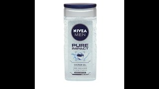 Nivea Pure Impact Shower Gel Review [upl. by Eidurt]