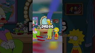 He Got Rid Of Marges Wedding Dress 😱 simpsons shorts [upl. by Ahtabat19]