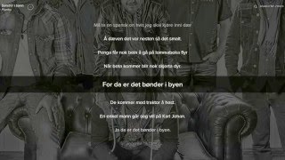 Plumbo  Bønder i byen lyrics [upl. by Ahsian]