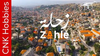 Zahle by Drone 4K  زحلة [upl. by Nnalyrehs]