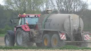 Gülle Fahren mit IHC Case Puma CVX 230 und diverse Gülle Fässer mit 18000 bis 20000 Liter Inhalt von [upl. by Swain]