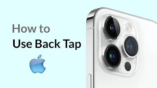 How to use Back Tap on your iPhone 15 2023 [upl. by Lorrad]